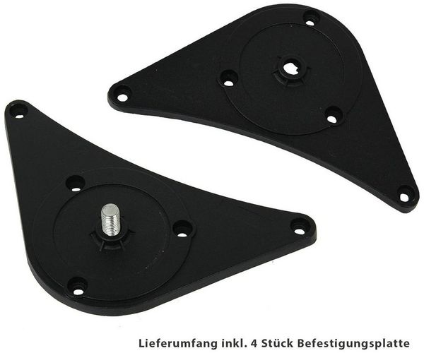 Youyijia Tischbein 4 Stück 710-730mm Regulierbare Tischbeine Ø60mm Edelstahl Tischbeine