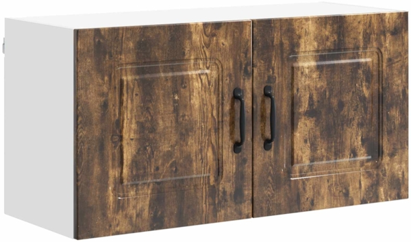 vidaXL Küchenschrank Kalmar Geräucherte Eiche 80 x 31 x 40 cm 884584