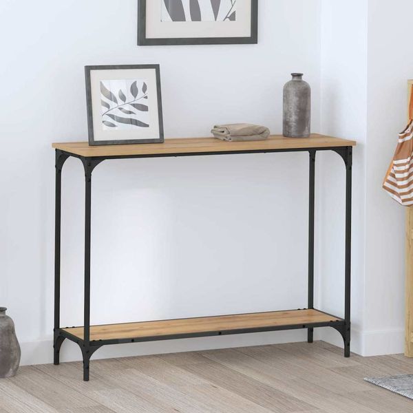 vidaXL Konsolentisch Artisan-Eiche 101 x 30.5 x 75 cm Holzwerkstoff 883517
