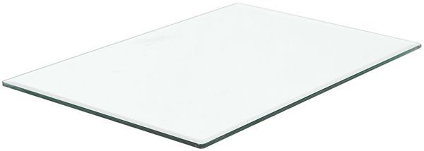 Glasplatte TERRY 90x60cm 8mm Stärke Gehärtetes Glasscheibe Bodenplatte