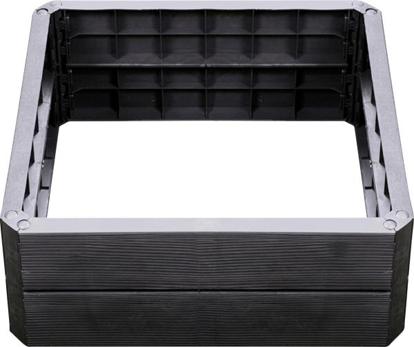 Garantia Hochbeet Ergo Quadro S 60 x 60 x 25 cm Blumenbeet Käuterbeet Pflanzbeet