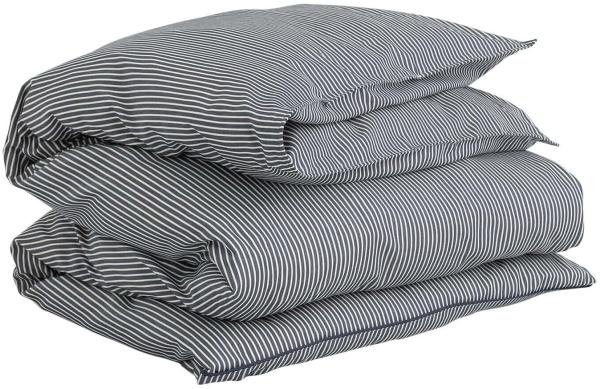 Gant Home Kopfkissenbezug Yarn Dyed Stripe Pillowcase Evening Blau (80x80cm) 851028101-433