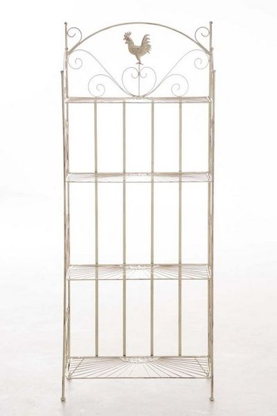 TPFGarden Standregal Mya - Blumenständer - 4-stöckiges Pflanzenregal, Eckregal - Blumenregal - Pflanzengestell, Pflanzenständer mit den Maßen (HxB xT): 153 x 61,5 x 33 cm