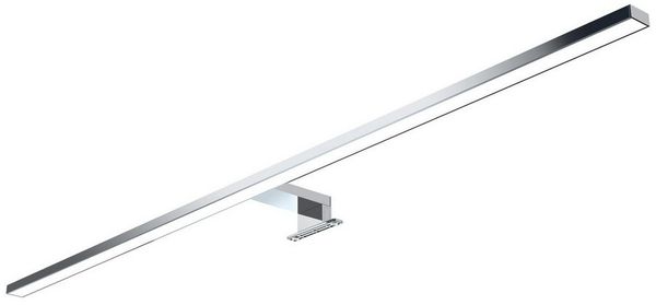 kalb LED Spiegelleuchte 80cm LED Badleuchte Badlampe Spiegellampe 230V warmweiß, verchromt, warmweiß