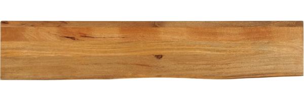 vidaXL Tischplatte mit Baumkante 160x30x3,8 cm Massivholz Mango 370580