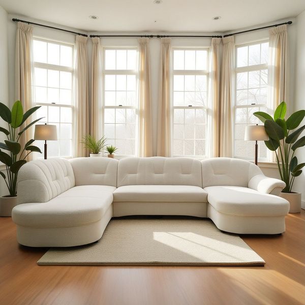 DOMO collection Wohnlandschaft FLORES 293 x 180 x 86 cm, hochwertig, komfortabel, U-Form, 3 Teile, wahlw. mit Bettfunktion, wahlw. mit Federkern, Unser Dauertiefpreis