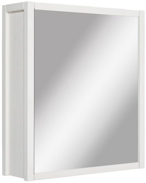 Home affaire Spiegelschrank Tina Badmöbel, Spiegel, Breite 60 cm, Massivholz