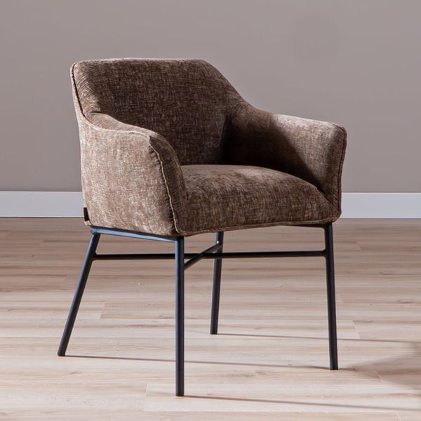 Bronx71 Esszimmerstuhl Nubo Chenille Mocha