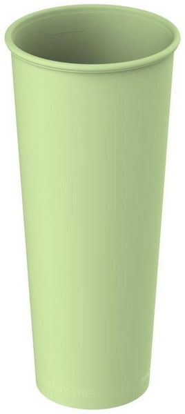 elasto Becher to Go 500 ml Trinkbecher BPA-frei Mehrwegbecher für unterwegs, Made in Germany, Spülmaschinengeeignet, 100% recylebar, Becher