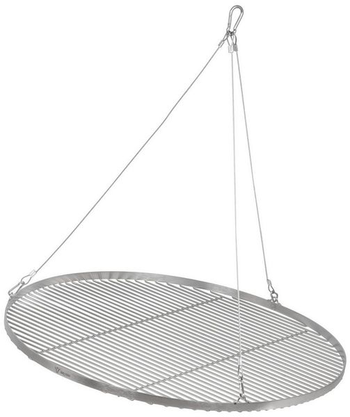BBQ-Toro Grillrost Edelstahl Grillgitter Rund Ø 80 cm, Hängegrill Rost, V2A