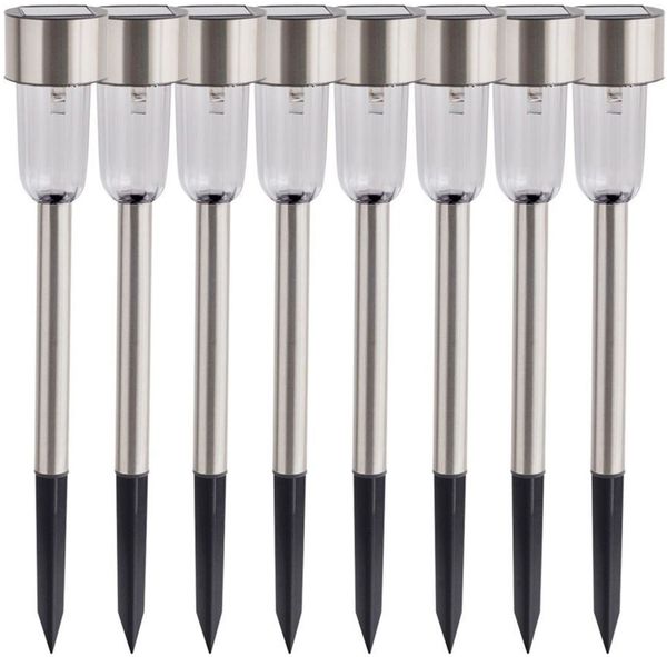 8x Solar LED Gartenleuchten Solarlampe Gartenlampe Gehwegleuchte Solarleuchte