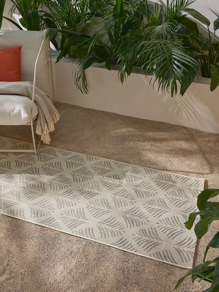 benuta Outdoorteppich Metro, rechteckig, Höhe: 5 mm, In- & Outdoorteppich, Robust für Garten, Terrasse, Balkon, Küche