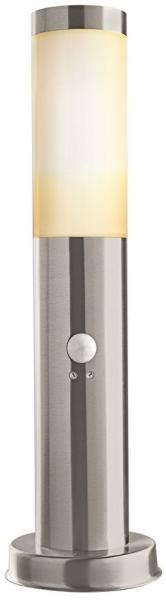 Heitronic 36640 LED Sockelleuchte Larisa 450mm Edelstahl mit Bewegungsmelder