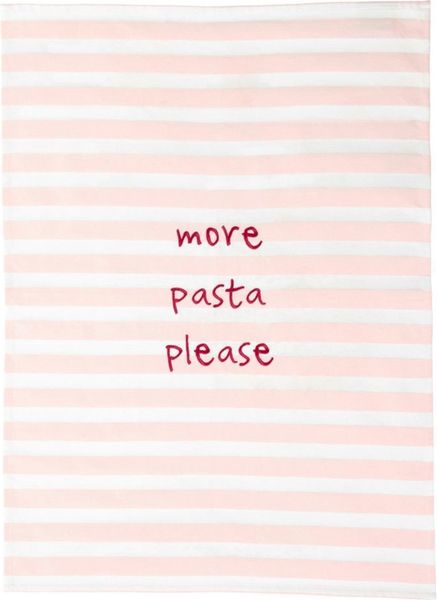 ASA SELECTION Geschirrtuch textil Geschirrtuch more pasta please 50x70 cm