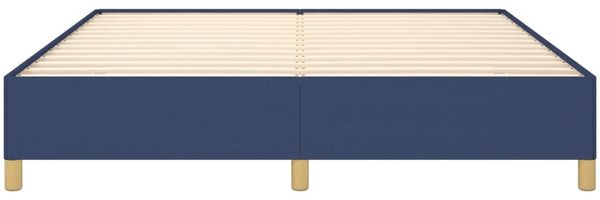 vidaXL Boxspringbettgestell Blau 160x200 cm Stoff 3120975 Bild 5