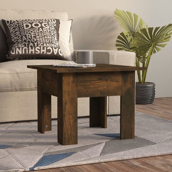 Couchtisch Räuchereiche 55 x 55 x 42 cm Spanplatte [813068]