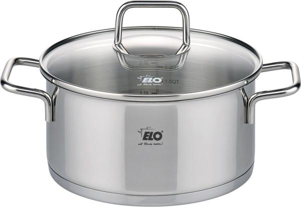 Elo Bratentopf Citrin, Edelstahl 18/8 (1-tlg), Induktion, Ø 20 cm