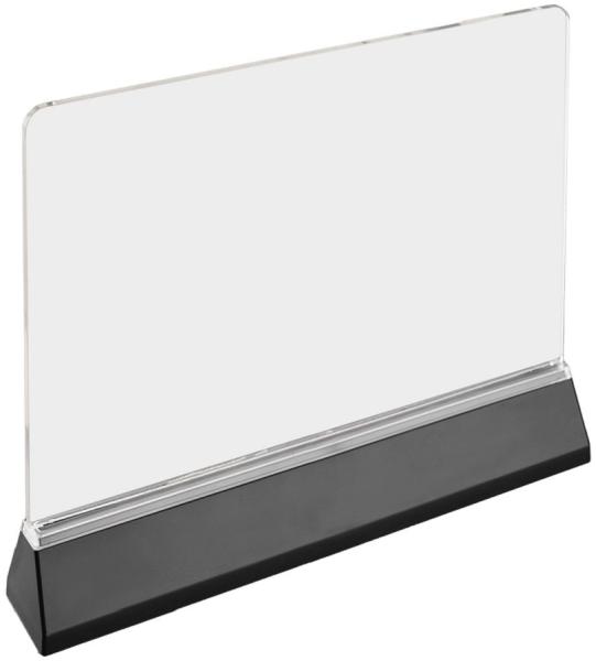 Heitronic 501243 Solar LED Schreibtafel Slate anthrazit 1160mm mit Erdspieß
