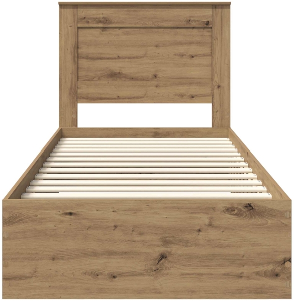 vidaXL Bettgestell mit Schubladen mit Kopfteil Holzwerkstoff 3410365 Bild 6