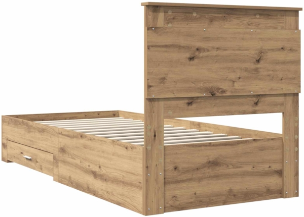 vidaXL Bettgestell mit Schubladen mit Kopfteil Holzwerkstoff 3410365 Bild 8