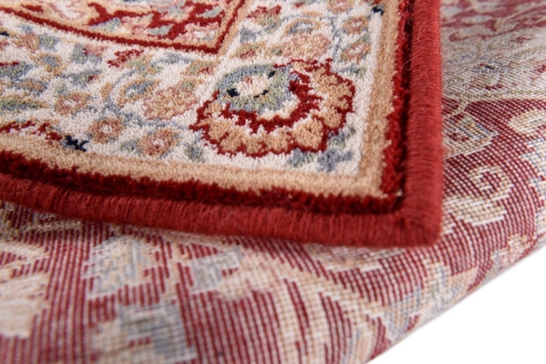 THEKO Wollteppich Dolna - 859, rund, Höhe: 10 mm, Kurzflor, reine Wolle, Orient-Optik Bild 2