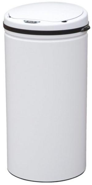 SVITA Mülleimer Sensormülleimer Rund, Abfalleimer, Küchenmülleimer, Mit Sensor, Softclose, 42L, Weiß Bild 4