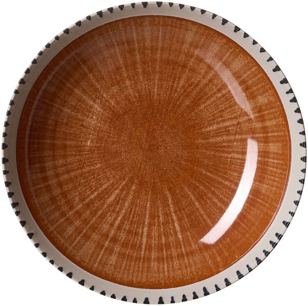 Suppenteller 21cm Natura braun