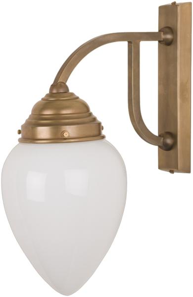 Wandleuchte A76-123op Berliner Messing