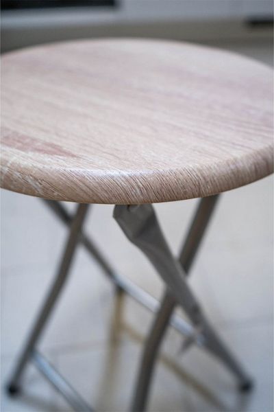 HTI-Line Badhocker Klapphocker Dima (Stück, 1 St, 1 Hocker), Küchenstuhl MDF