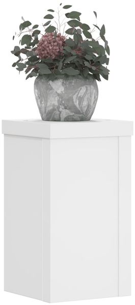 vidaXL Pflanzenständer 2 Stk. Weiß 10x10x18 cm Holzwerkstoff 852879 Bild 8