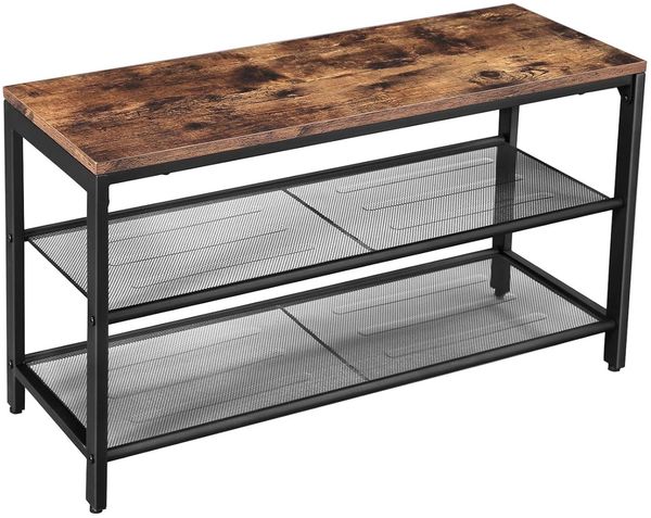 Vasagle Schuhbank, Schuhregal, 80 x 30 x 44.5 cm (L x B x H)