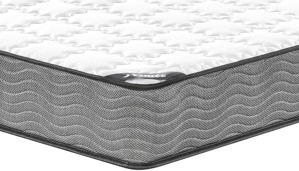 Vente-unique - KIJAL Matratze Stoff Weiß - B 90 cm x H 19 cm x L 190 cm Bild 5
