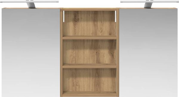 vidaXL Badezimmerschrank-Set 3 pcs 120 x 10,5 x 60,5 cm Holzwerkstoff 3403743 Bild 6