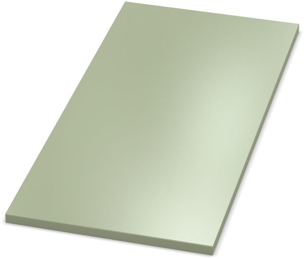 Dekor Spanplatte 19mm Tischplatte Avocado Green 22458 MN mit ABS Kante Umleimer - Größe 50 x 70 cm - Höhe 1,9 cm - Farbe Avocado Green Bild 4