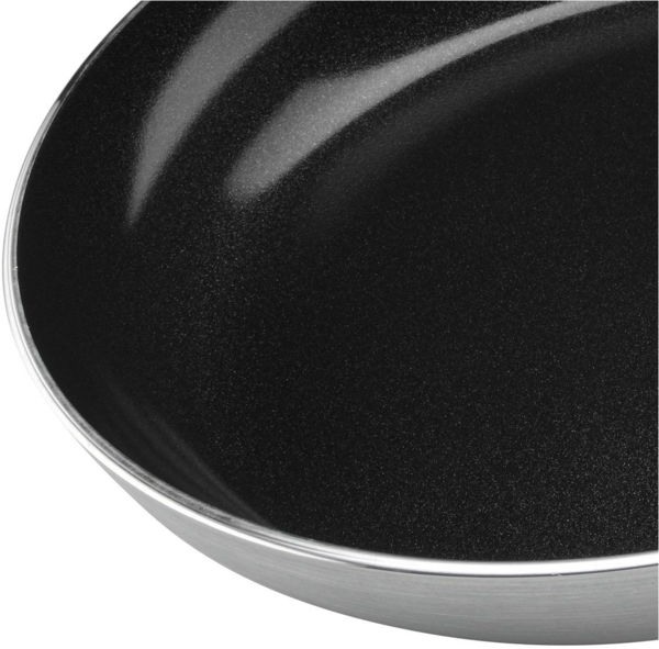 Elo Bratpfanne Bistro Line, Aluminium (1-tlg), langer, handlicher Edelstahl Profi Griff, Induktion Bild 3