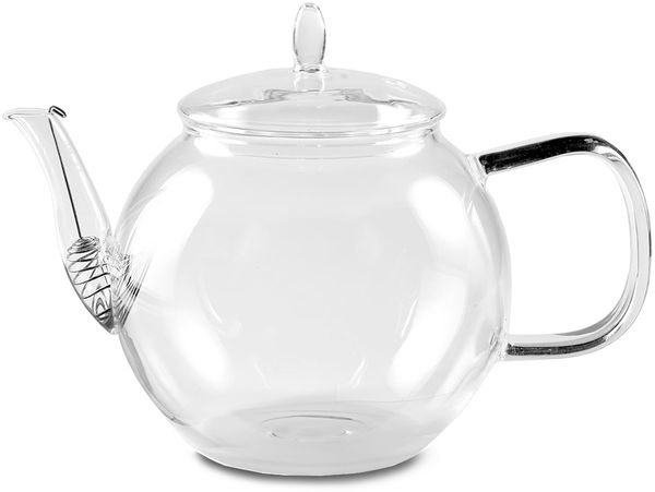 Bedida Teekanne 1300ml inkl 6 Teerosen Mix Transparent
