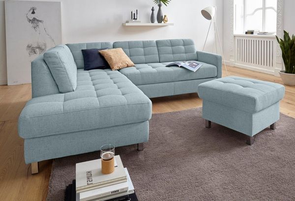 sit&more Ecksofa Picasso L-Form, wahlweise mit Bettfunktion und Bettkasten