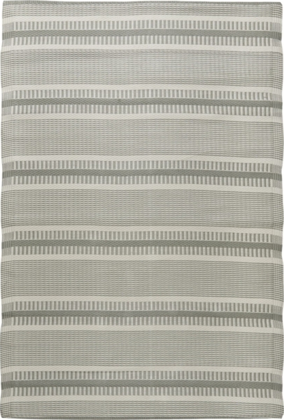 Teppich Läufer Terrasse Balkon 120x180cm Grün Weiß Kunststoff Ib Laursen 2832-81