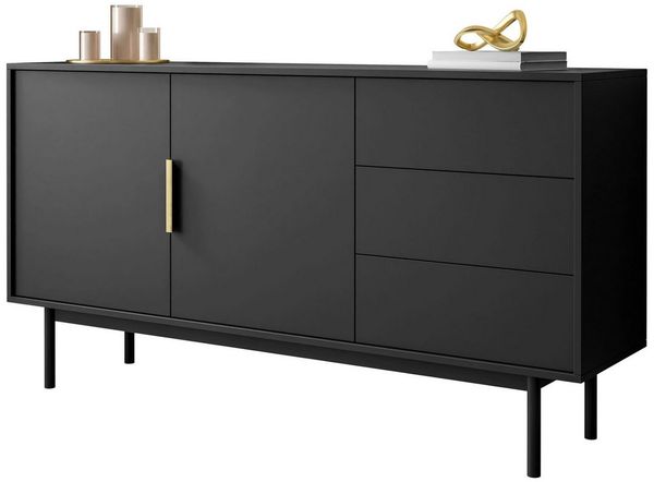 Lookway Kommode MIRACLE 2D3S Zweitürige Kommode mit Schubladen