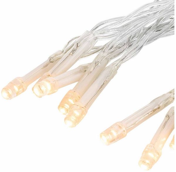 Linder Exclusiv GmbH LED-Lichterkette, Batterie 1,35m special warmweiß 10 LED Innen