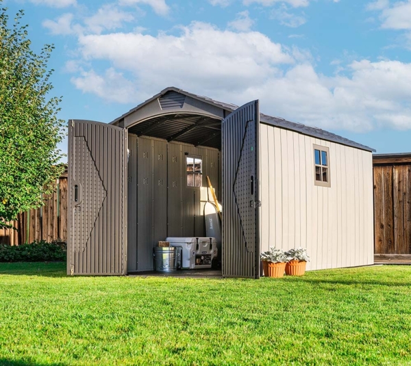 Lifetime Utah | Kunststoff Gerätehaus mit Boden |