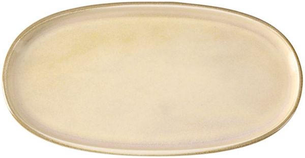 COMAS SAKURA ovaler Teller 21 cm, 6 Stück, Porzellan