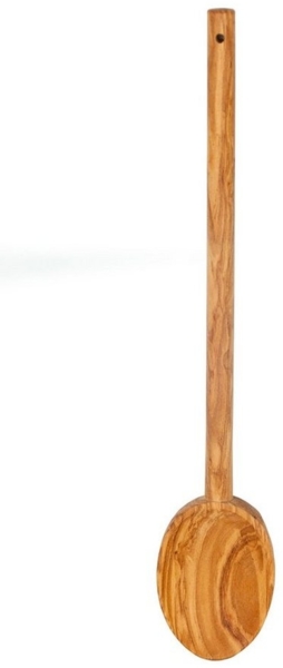 Oliven Holz Kochlöffel Rührlöffel Löffel Servierlöffel Holzlöffel oval 30 cm