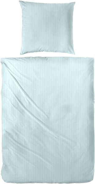 Vario Bettwäsche Baumwolle Seersucker uni ozean, 135x200 cm