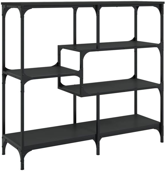 vidaXL Konsolentisch Schwarz 103x32x95 cm Holzwerkstoff 833950 Bild 2