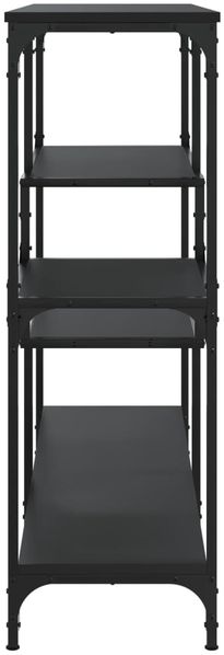 vidaXL Konsolentisch Schwarz 103x32x95 cm Holzwerkstoff 833950 Bild 5