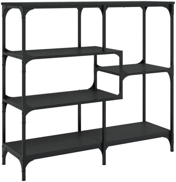 vidaXL Konsolentisch Schwarz 103x32x95 cm Holzwerkstoff 833950 Bild 6