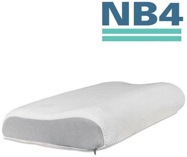 Dormabell Nackenstützkissen Orthopädisches Dormabell Cervical Nackenstützkissen NB4 Talalay Latex, Seitenschläfer, Rückenschläfer