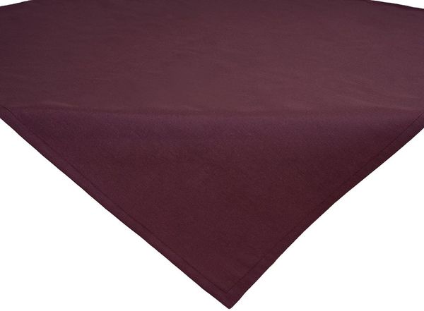 beties Mitteldecke Wunschton (1-tlg, 1 Stück Mitteldecke), Mitteldecke ca. 80x80 cm, unifarben, einfarbig sukkulenten-violet