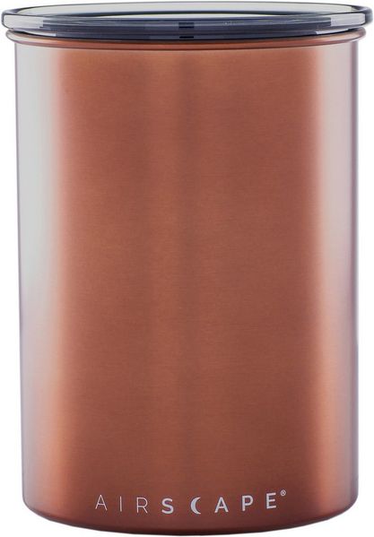 Airscape Edelstahl Aroma-Behälter mittel kupfer gebürstet